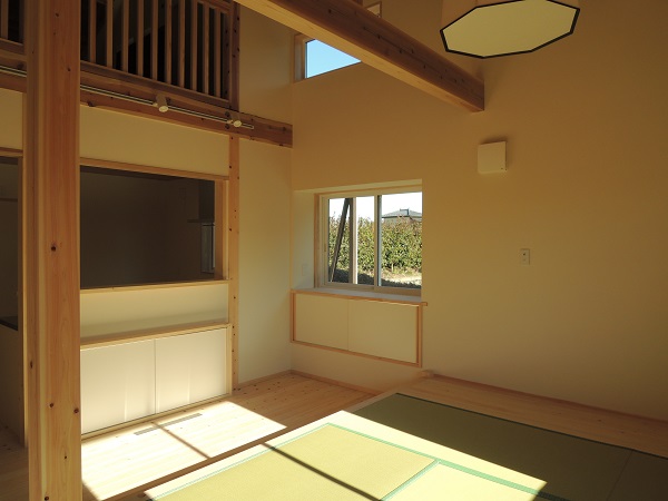 リビング畳コーナー