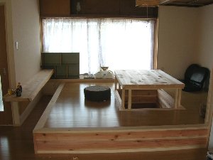 掘りごたつやぐら