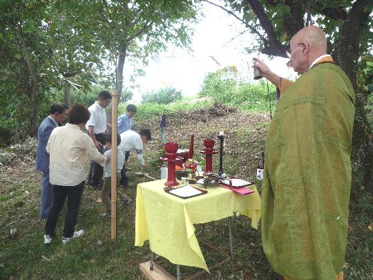 仏式地鎮祭