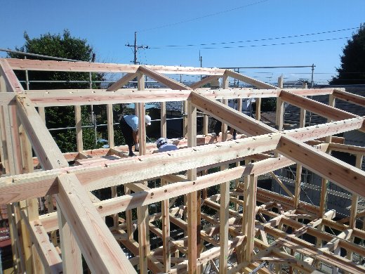 亀岡の家構造見学会