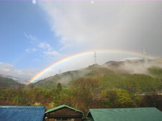 冬の虹