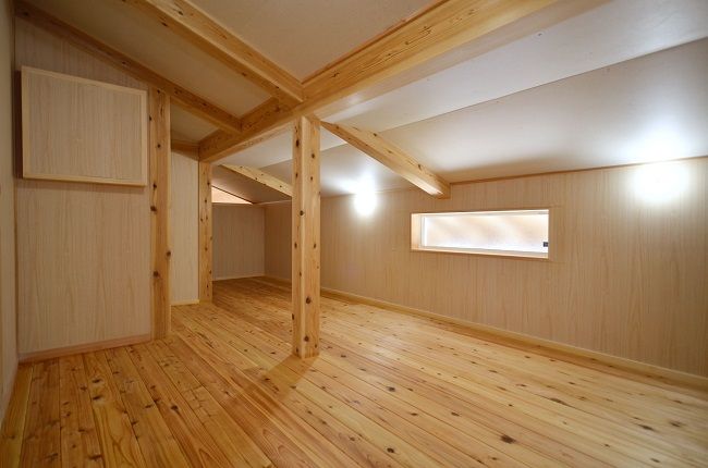 小屋裏収納のマイホーム