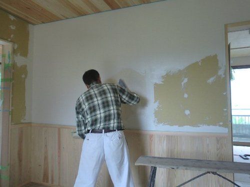 桐生市　珪藻土の壁